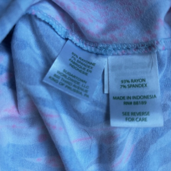 Lilly Pulitzer Sophie UPF 50 Women's Medium Knit Floral Dress. EUC - Picture 10 of 11